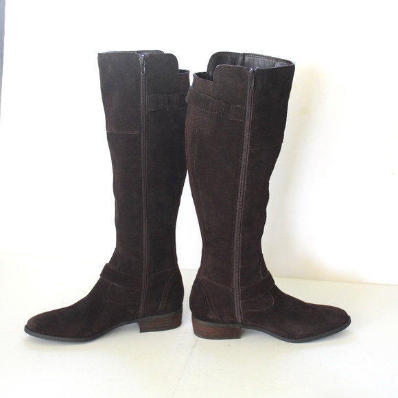 Crown Vintage Brown Suede Boots Like New - Picture 3 of 9